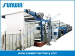 Máquina de tejido de punto con sistema de calentamiento de aceite térmico
